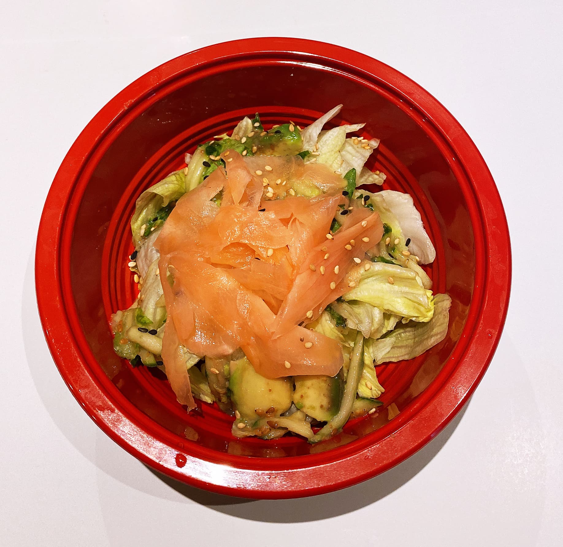 11. Gember veganistische salade 
