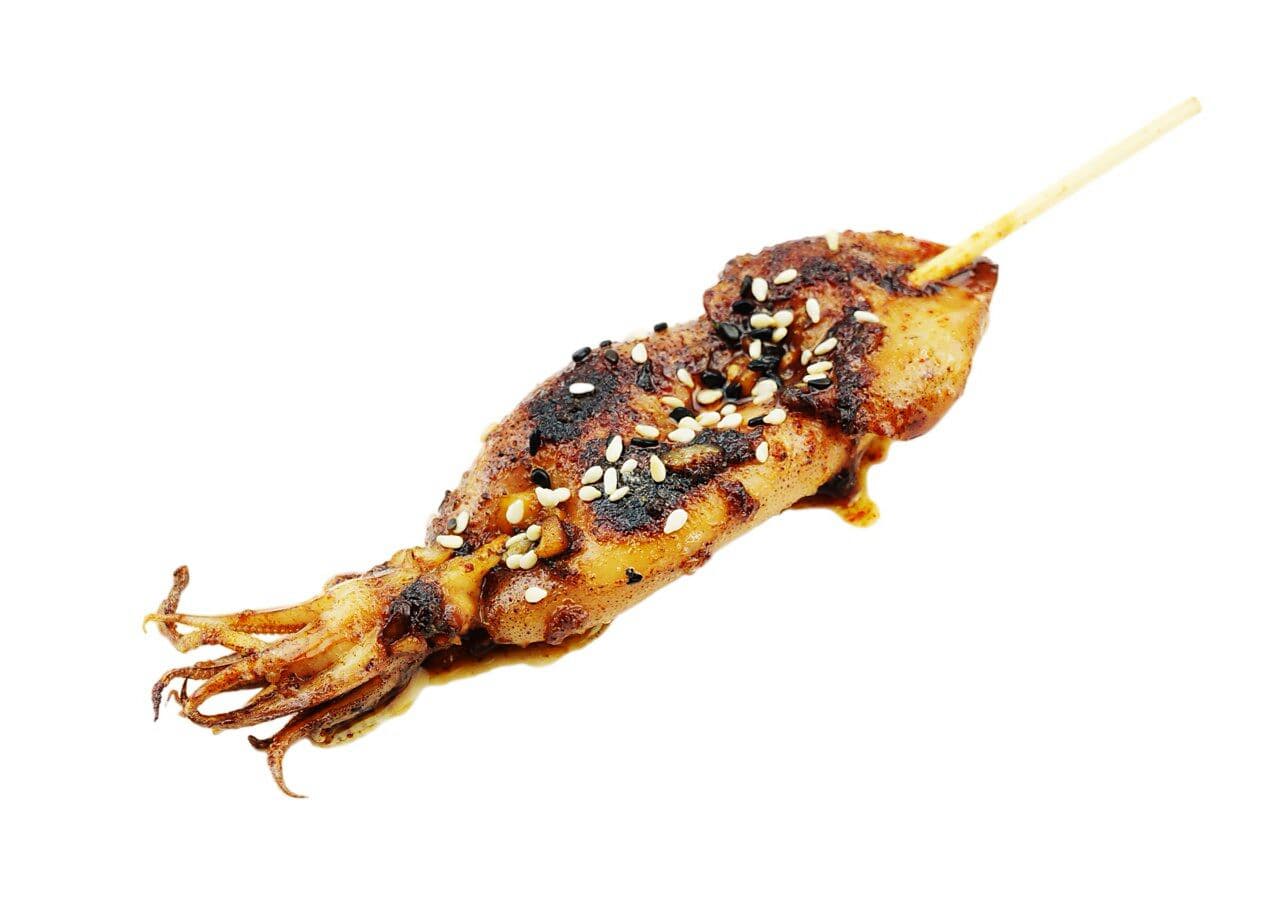 18. Yakitori inktvis 
