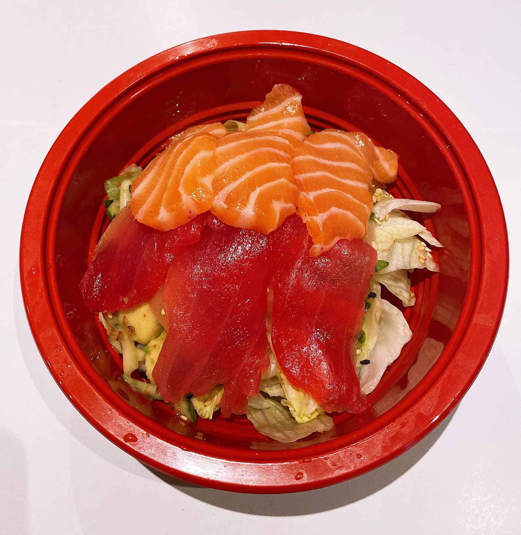 09. salade met zalm en tonijn
