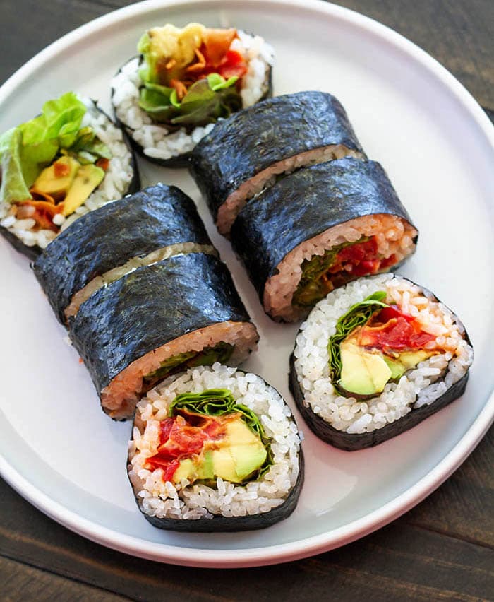 33. Kimbap gekookte tonijn
